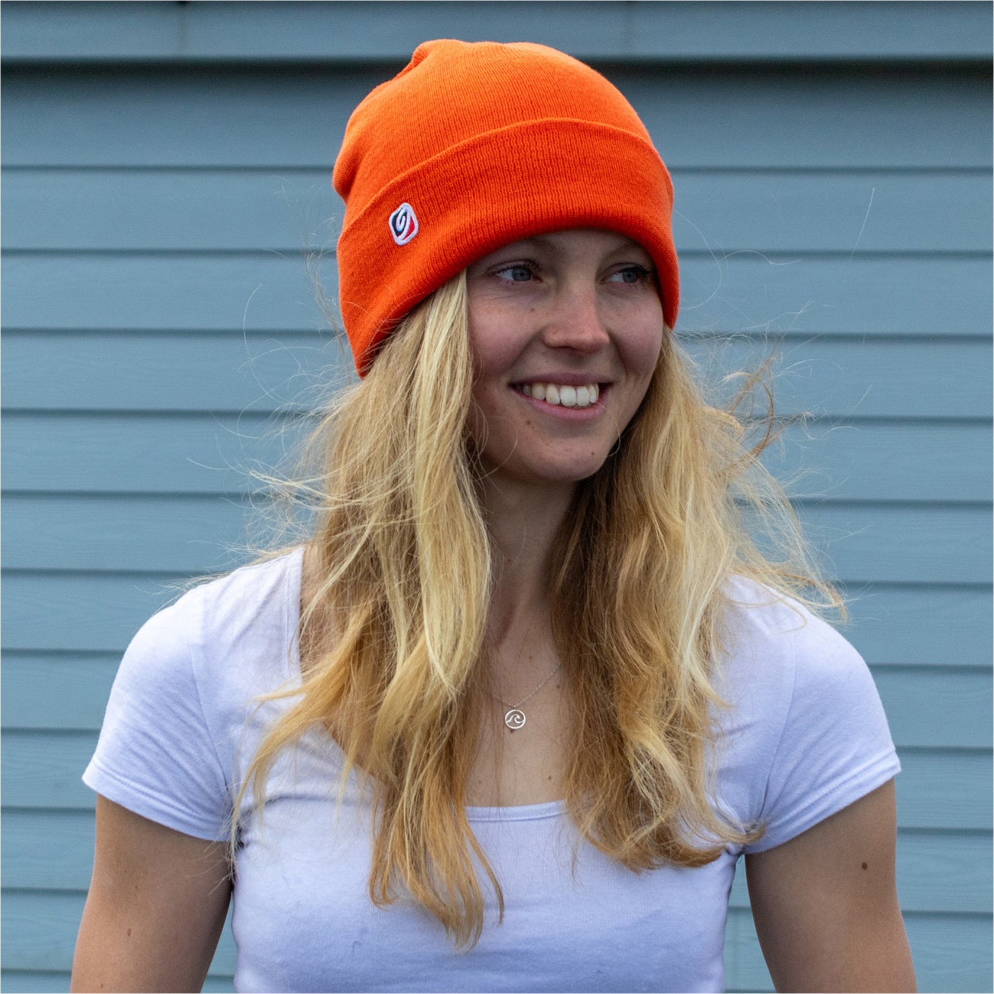 2026 Dryrobe 100% Recycled Polyester Beanie V3DRPB2 - Orange